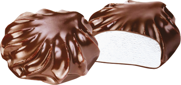 Зефир ванильный в шоколаде